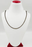 JHB Gold Plated 18 Inches Round Single Line Mangalsutra Chain For Women