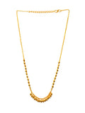 JHB Gold Plated Short Tanmaniya Chain For Women And Girls