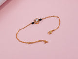 JHB Cubic Zirconia Diamond Adjustable Bracelet for Women & Girls Jewelry for Gift