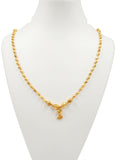JHB Gold Plated Beads Matar mala short Chain for Women and Girls