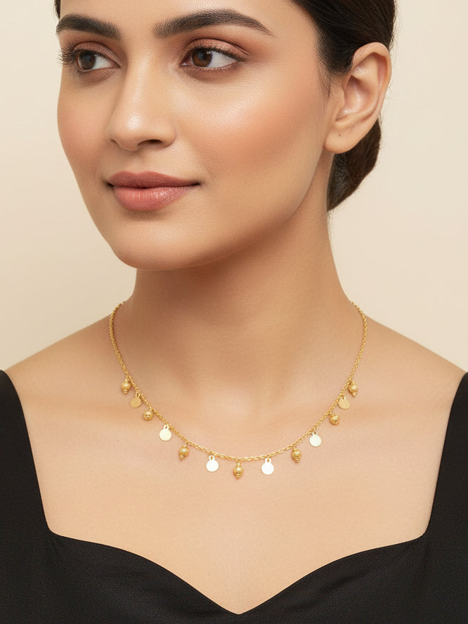 JHB Gold Plated Tanamaniya Chain For Girl's And Women's