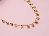 JHB Gold Plated Short Tanmaniya Chain For Women And Girls