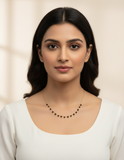 JHB Gold Plated Tanmaniya Neck Chain For Women And Girl's