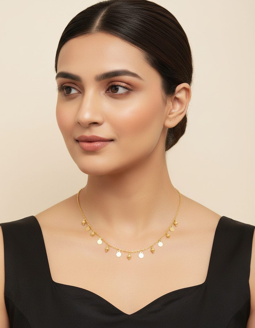 JHB Gold Plated Tanamaniya Chain For Girl's And Women's