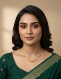 JHB Gold Plated Bead Stylish Chain Neck Designer 18 inch MATARMALA Handmade Real Look Design Beauty Pave Natural Jewelry for Women Girls