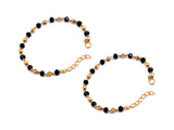 JHB Baby Bracelet Crystal Nazariya Brass Bangle/Bracelet For Kids for Baby Girls & Baby Boys