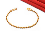 JHB GOLD PLATED ATTRACTIVE FASHION JEWELLERY BEADS BRACELETS FOR WOMEN'S AND GIRL'S