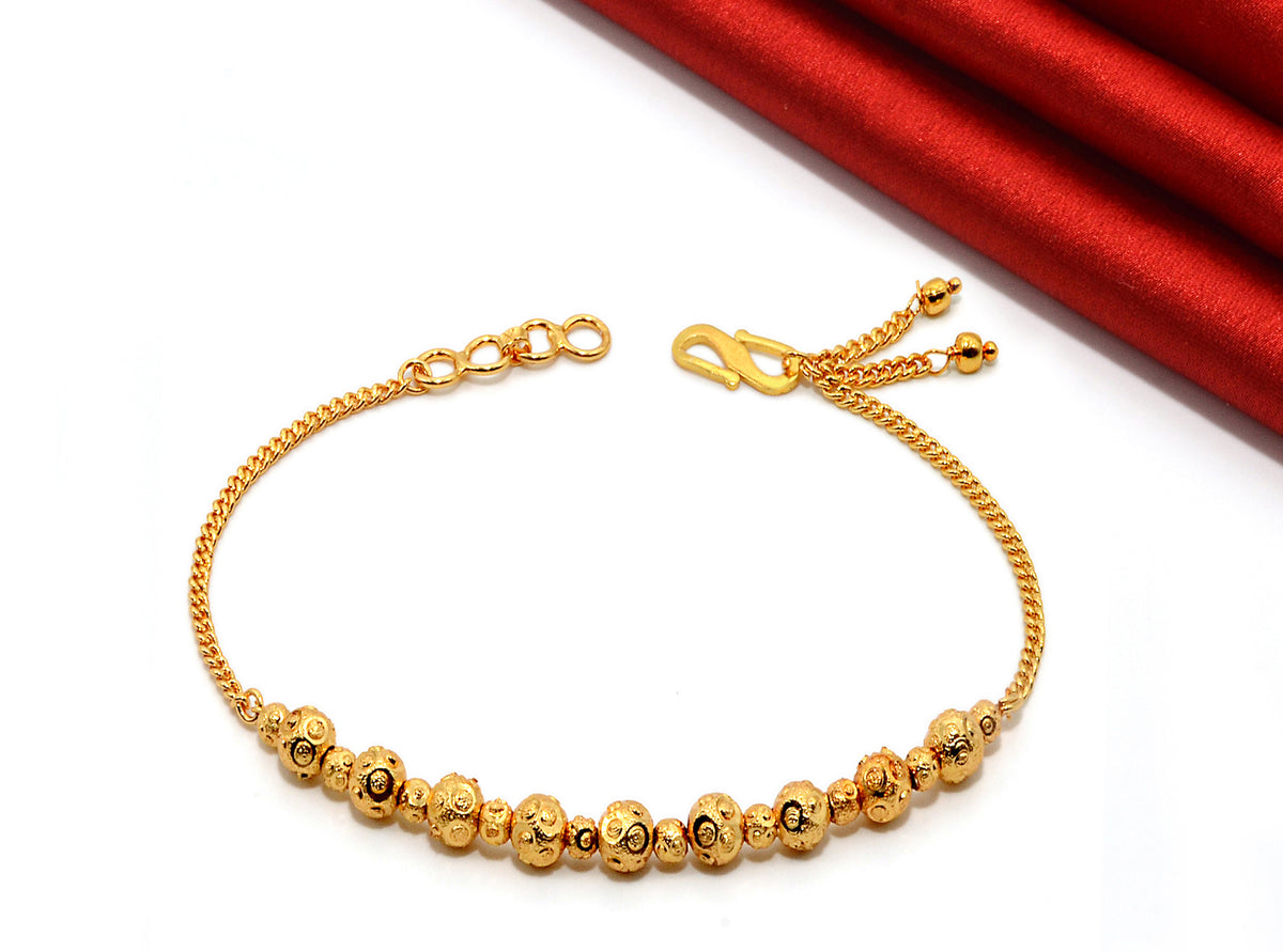 JHB Bracelet Bangle Style Beautiful Latest Trend Artificial Delicate Hand Bracelets for Women