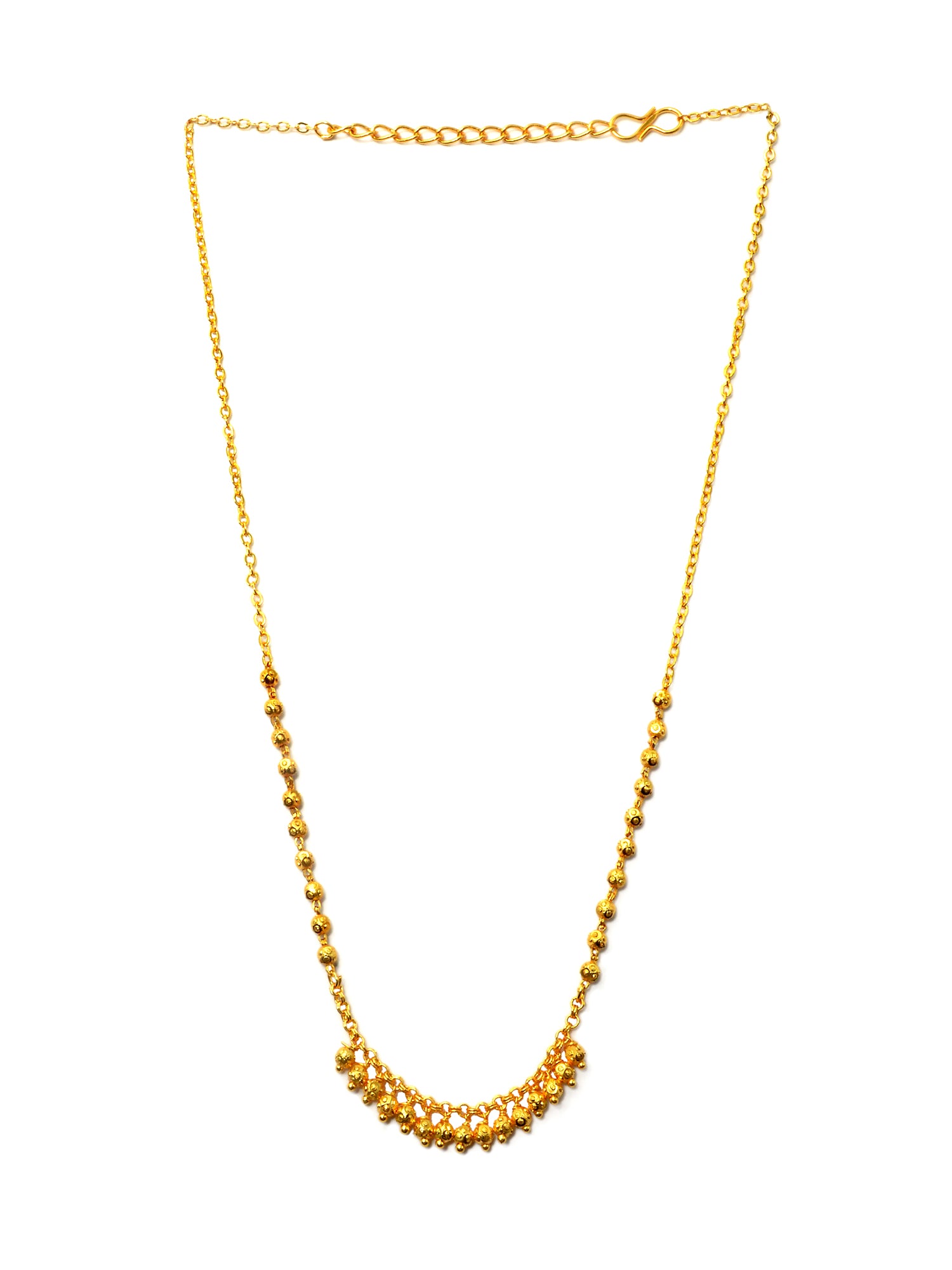 JHB Gold Plated Short Tanmaniya Chain For Women And Girls