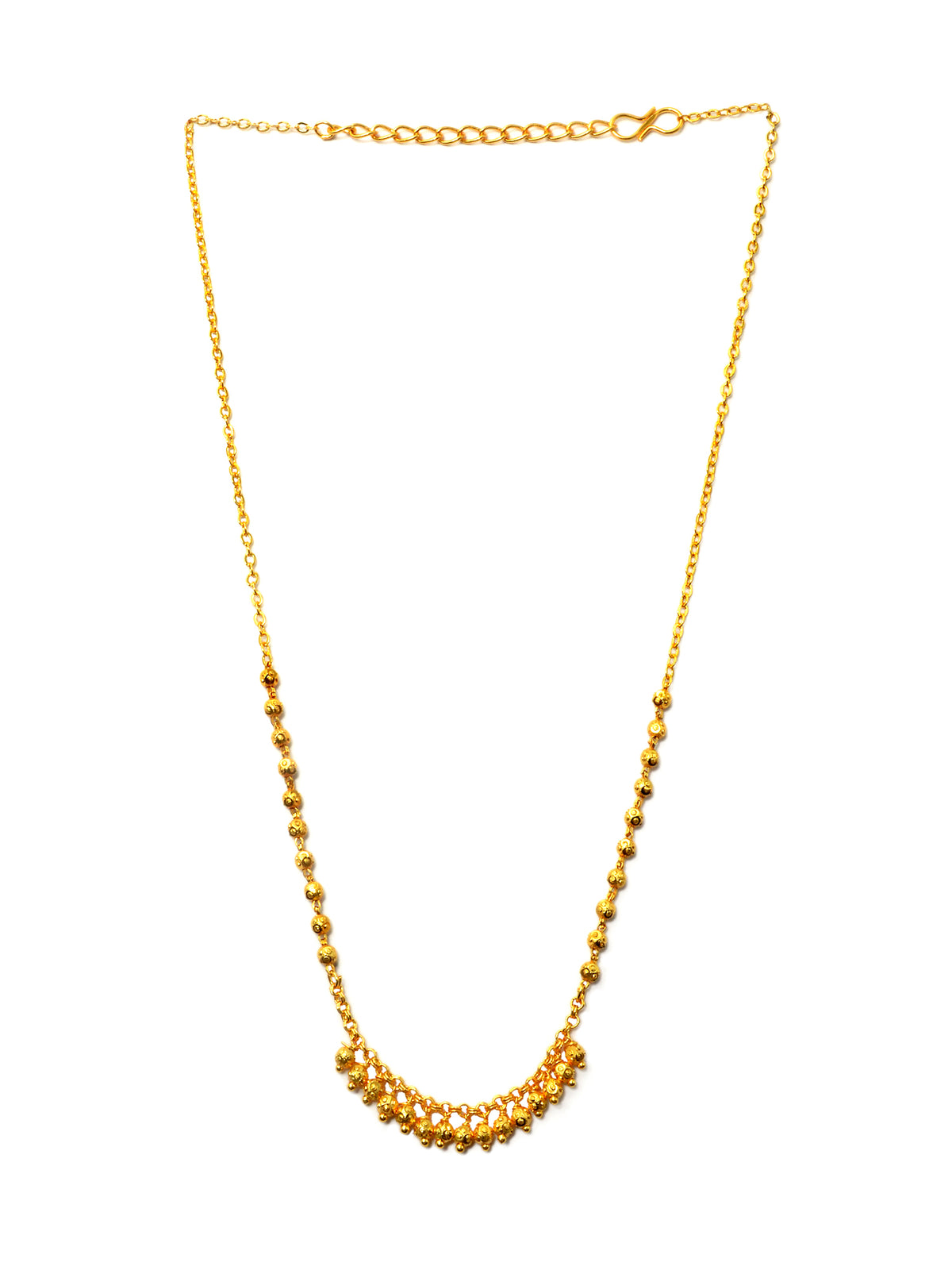 JHB Gold Plated Short Tanmaniya Chain For Women And Girls