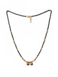 JHB Gold Plated Vati Pendant Tanmaniya Short Mangalsutra For Women