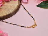 JHB Gold Plated Vati Pendant Tanmaniya Short Mangalsutra For Women