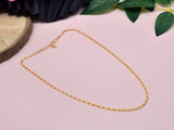 JHB Gold Plated Beads Matar mala short Chain for Women and Girls