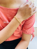 JHB Gold Plated Hand Bracelet 3 pis Combo For Women