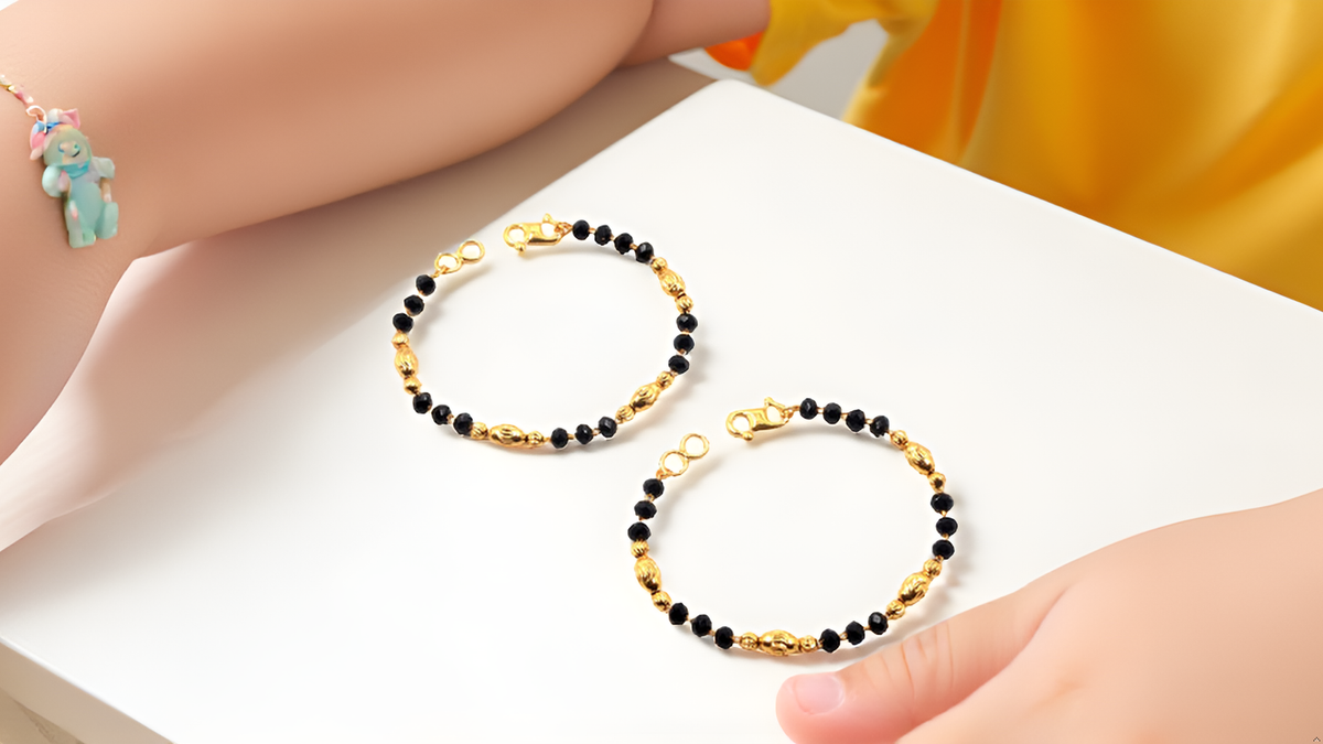JHB Baby Bracelet Crystal Nazariya Bangle/Bracelet For Kids For Baby Girl's or Baby Boy's