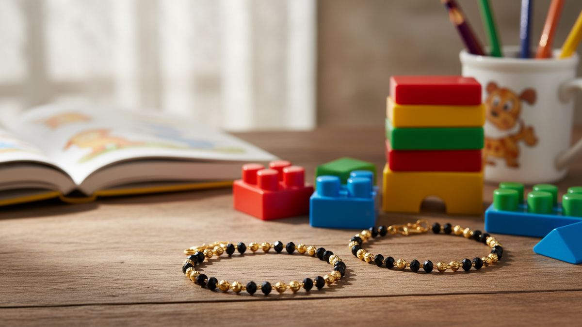JHB Baby Bracelet Crystal Nazariya Bangle/Bracelet For Kids For Baby Girl's or Baby Boy's