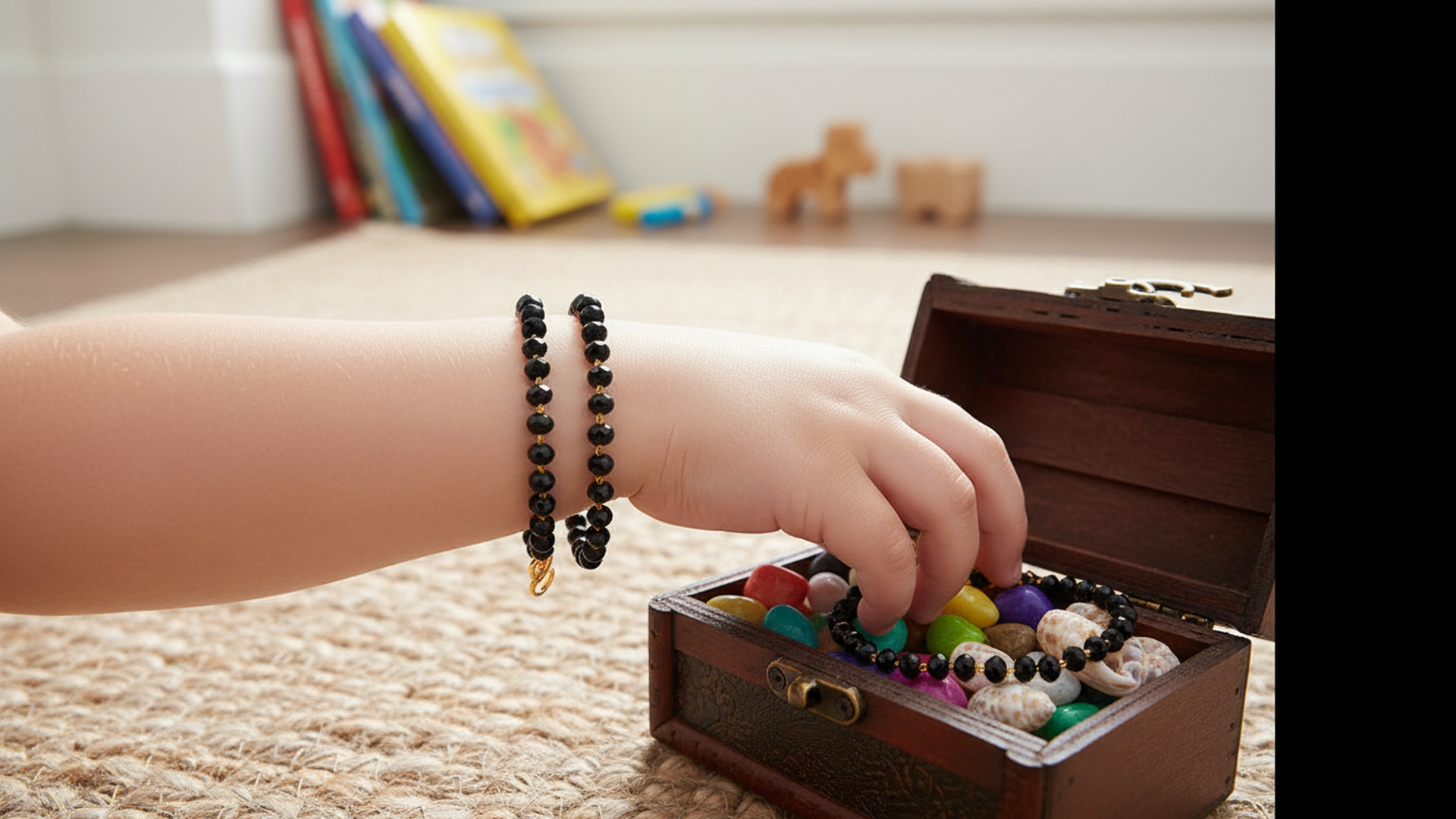 JHB Baby Bracelet Crystal Nazariya Bangle/Bracelet For Kids For Baby Girl's or Baby Boy's