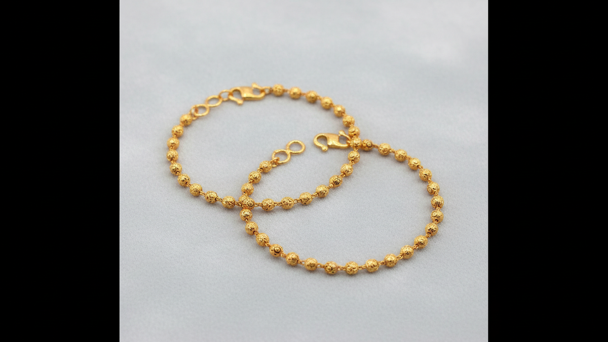 JHB Baby Bracelet Beads Nazariya Bangle/Bracelet For Kids For Baby Girl's or Baby Boy's