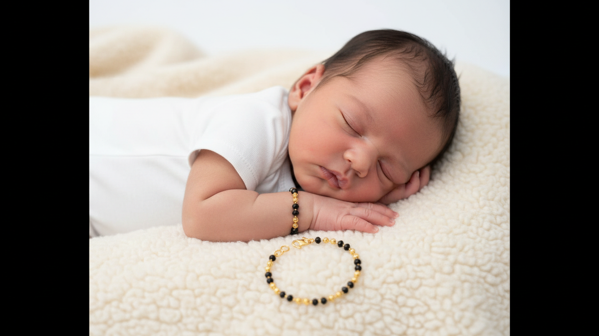 JHB Baby Bracelet Crystal Nazariya Bangle/Bracelet For Kids For Baby Girl's or Baby Boy's