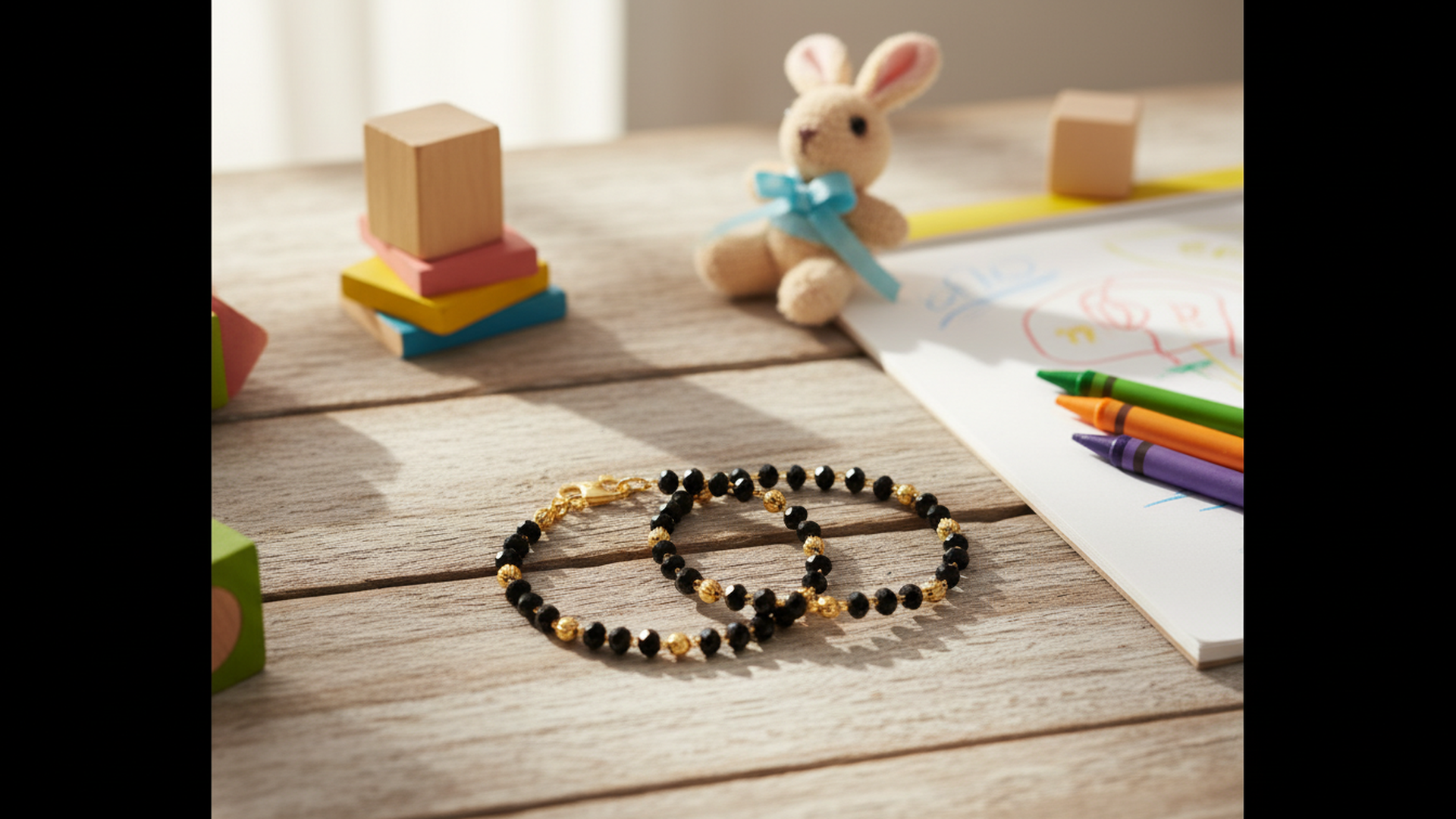 JHB Baby Bracelet Crystal Nazariya Bangle/Bracelet For Kids For Baby Girl's or Baby Boy's