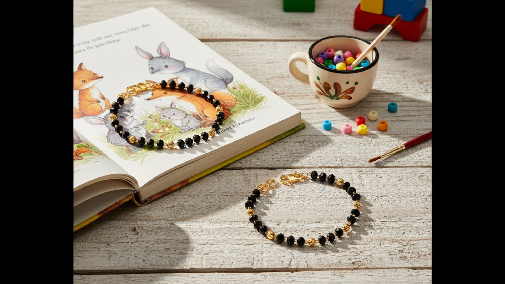 JHB Baby Bracelet Crystal Nazariya Bangle/Bracelet For Kids For Baby Girl's or Baby Boy's