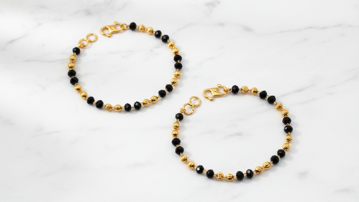 JHB Baby Bracelet Crystal Nazariya Bangle/Bracelet For Kids For Baby Girl's or Baby Boy's